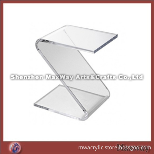 High Grade Acrylic Z Shaped Coffee Table
